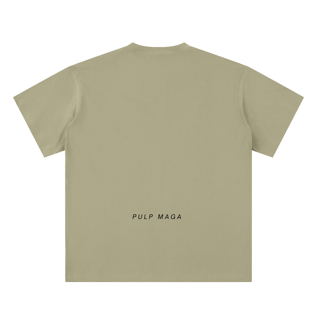 soft cotton t-shirt against biden and fauci covid policies with quiet luxury pulp maga logo