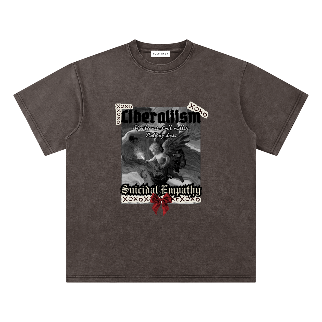 SUICIDAL EMPATHY - Bamboo Snow Washed T-Shirt