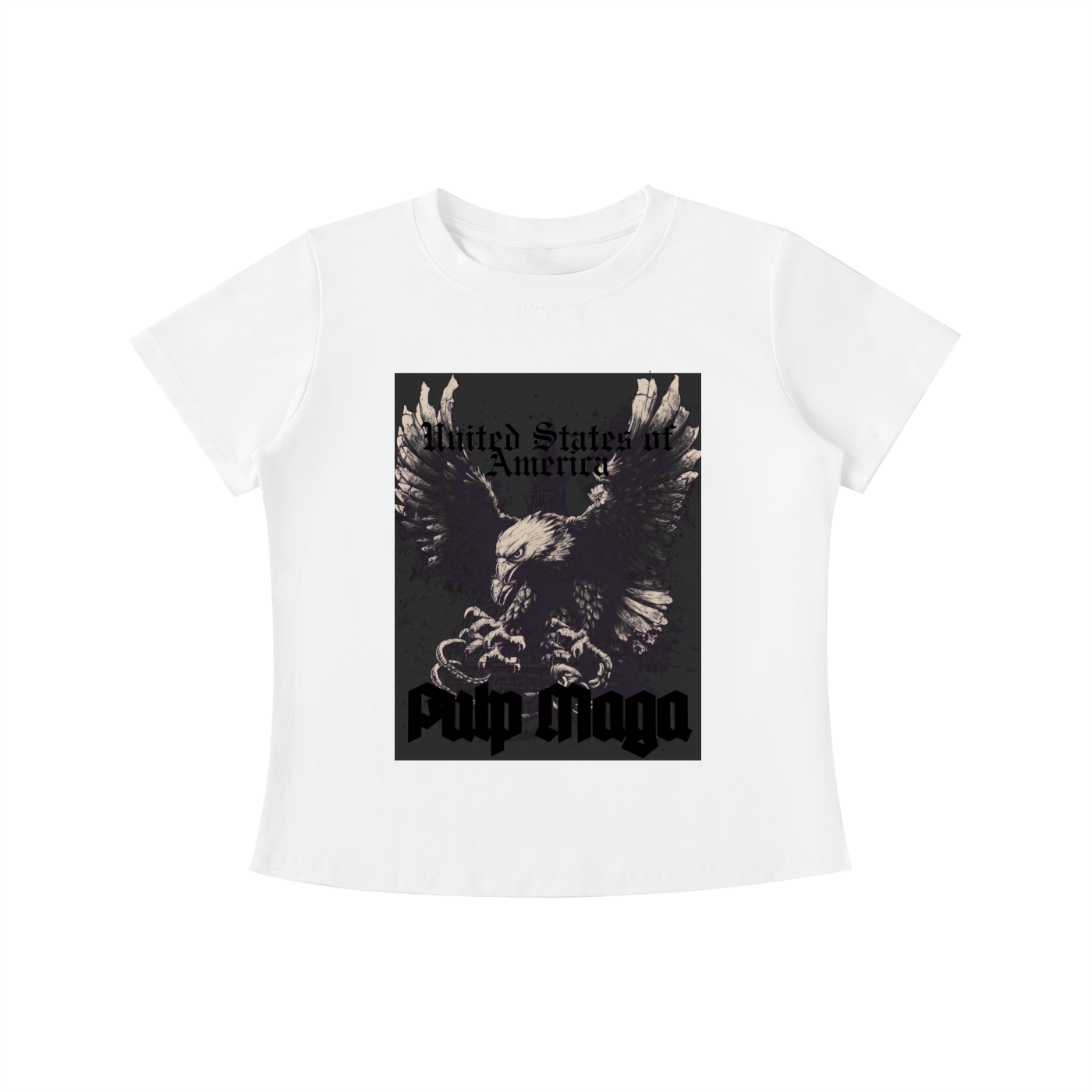 SOVEREIGN STATE - Vintage Wash Slim Baby Tee