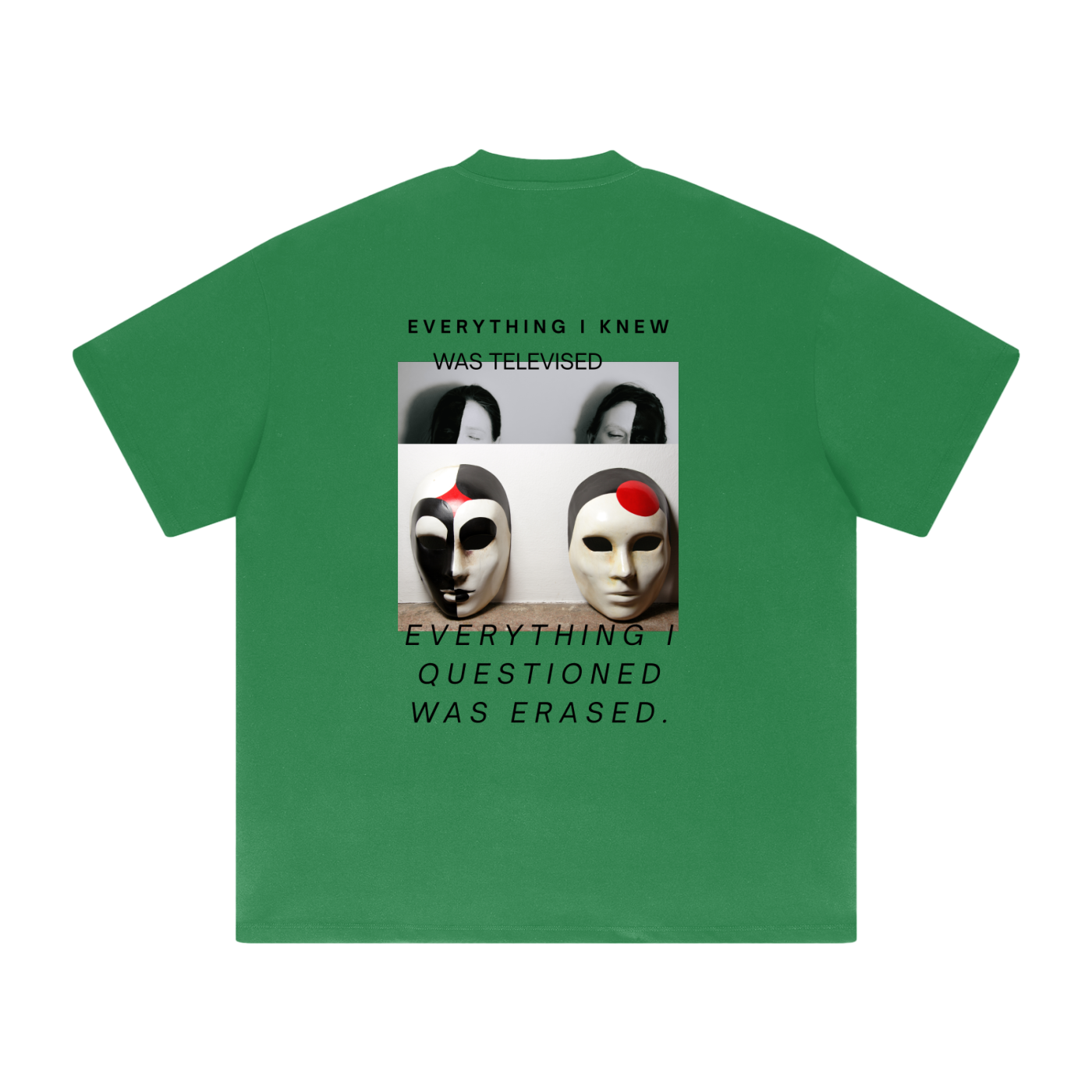 THE TELEVISED LIE - Heavyweight Drop Shoulder T-Shirt