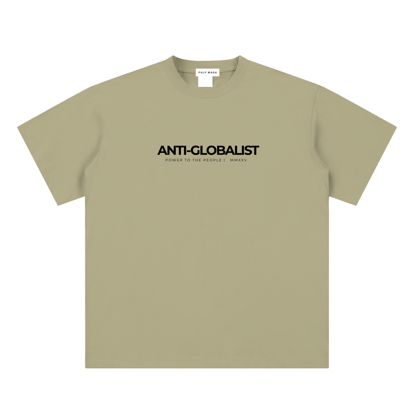 ANTI-GLOBALIST - Unisex Sueded Cotton T-Shirt