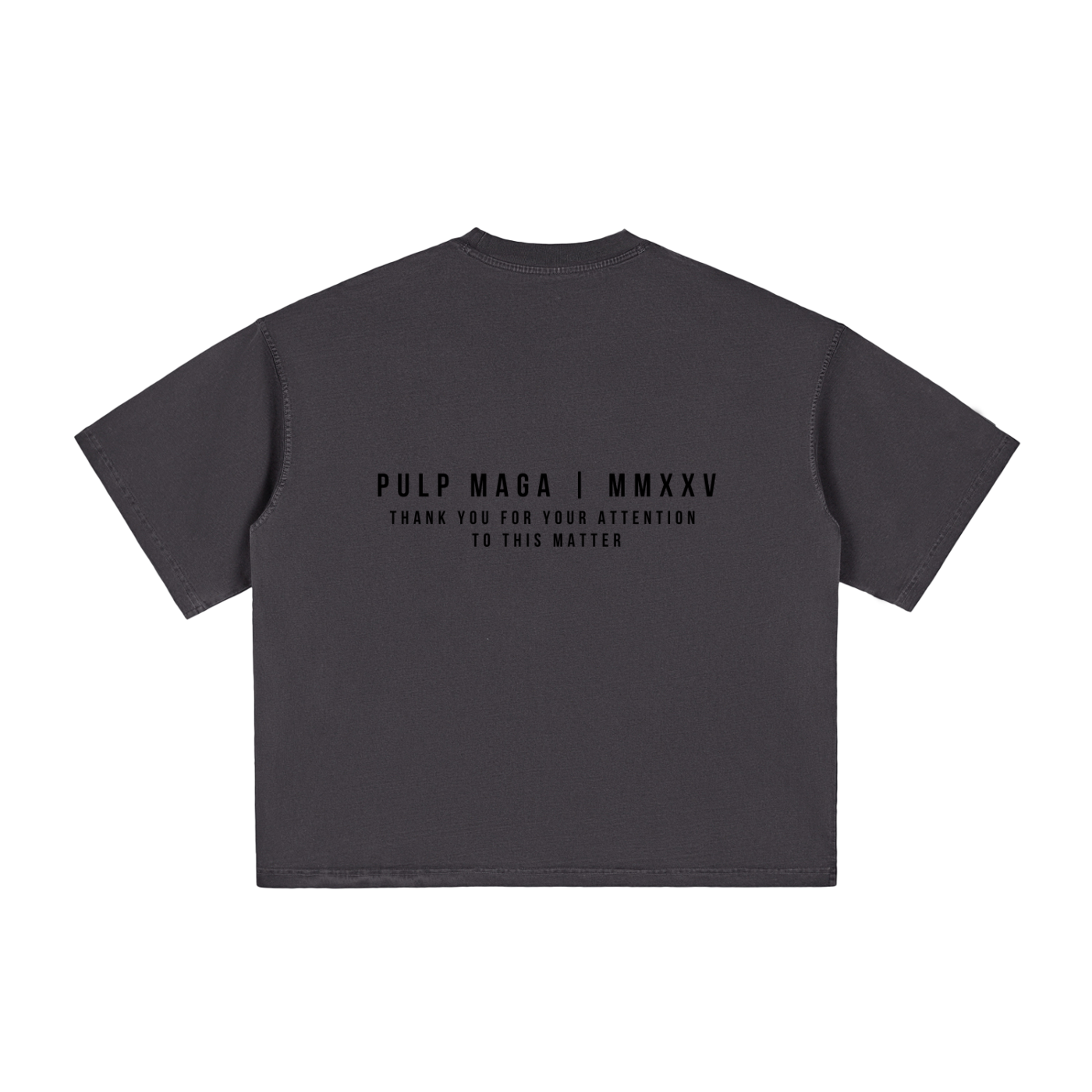 DRAIN THE SWAMP - Vintage Washed Boxy T-Shirt