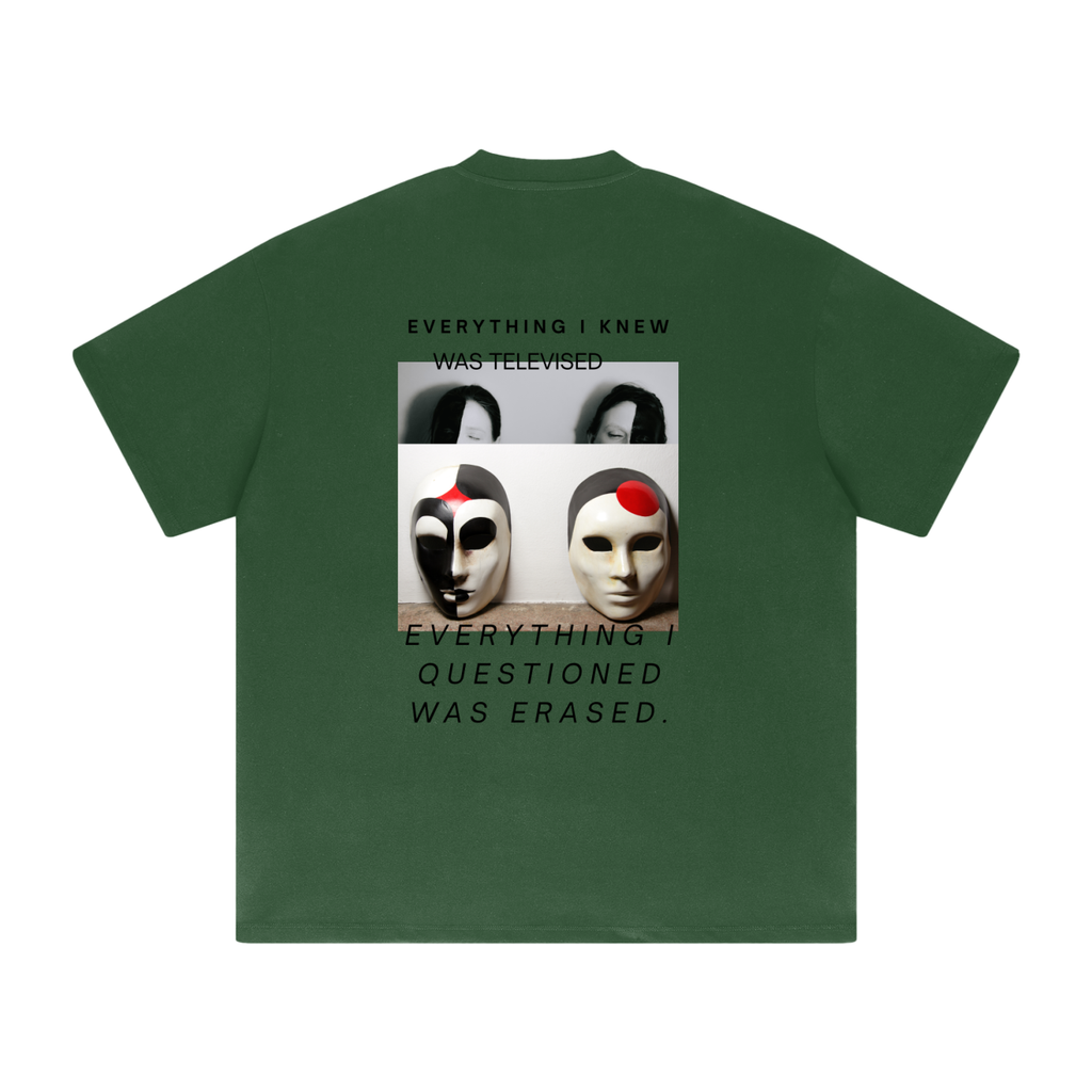 THE TELEVISED LIE - Heavyweight Drop Shoulder T-Shirt
