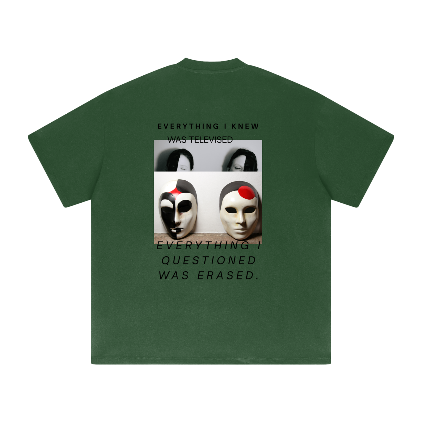 THE TELEVISED LIE - Heavyweight Drop Shoulder T-Shirt