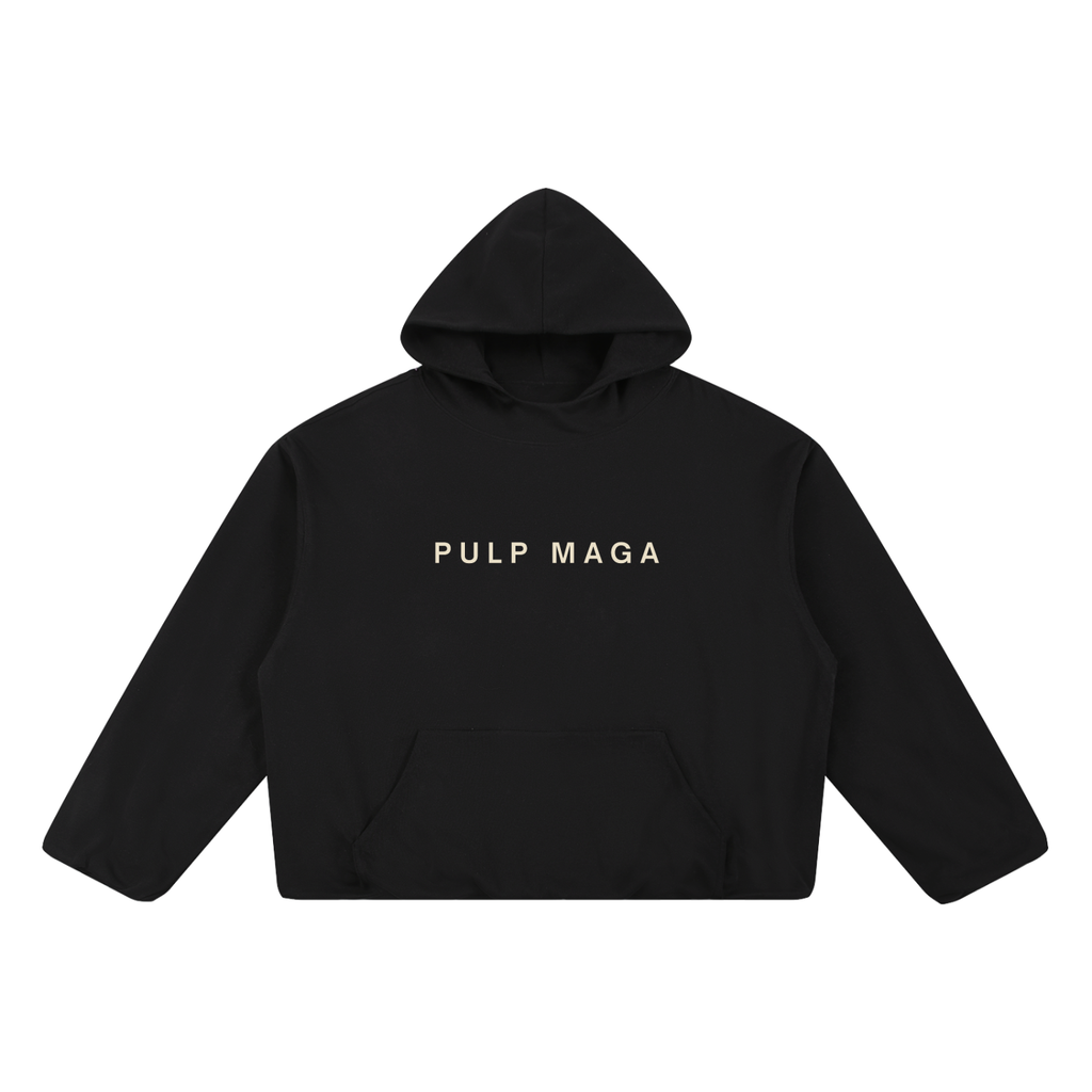 ONE NATION UNDER GOD - Boxy Gather-Hem Hoodie