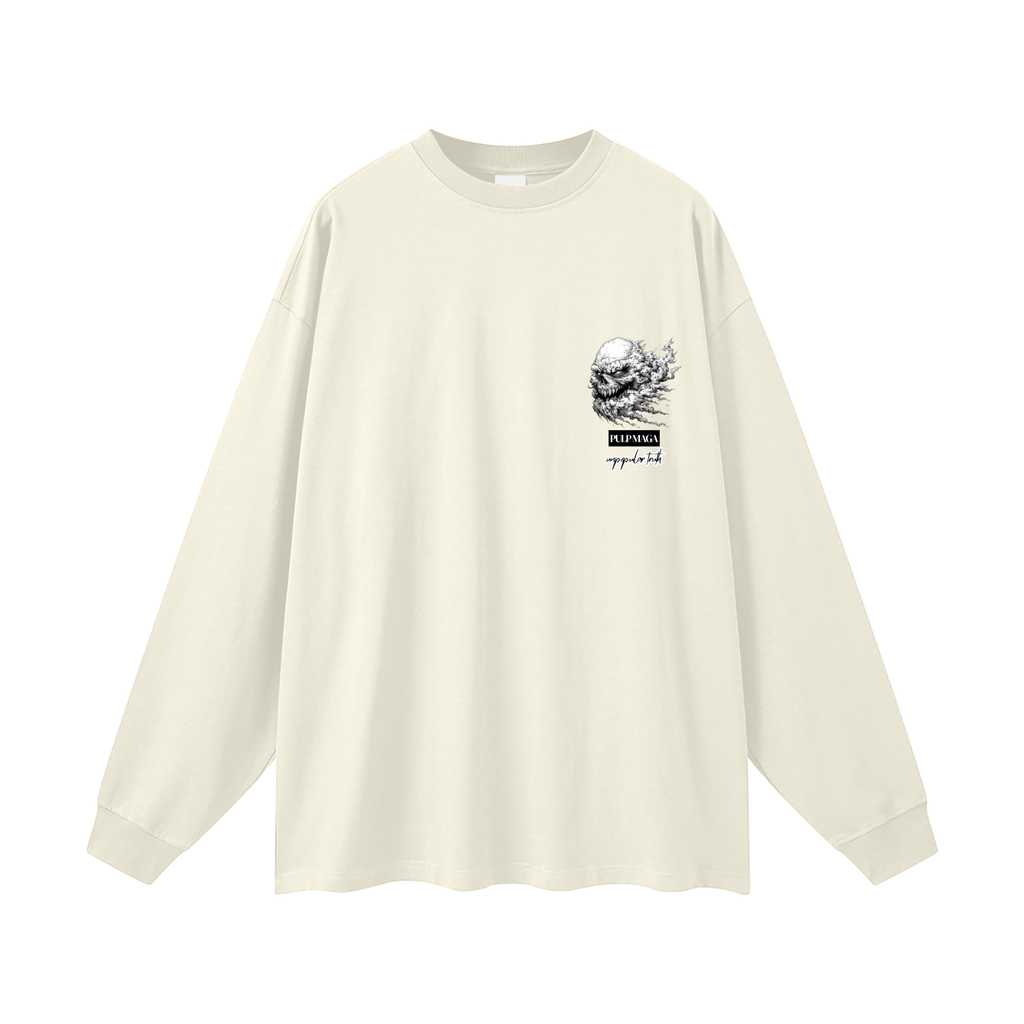 1984 WASN'T A MANUAL - Oversized Streetwear Long Sleeve Tee