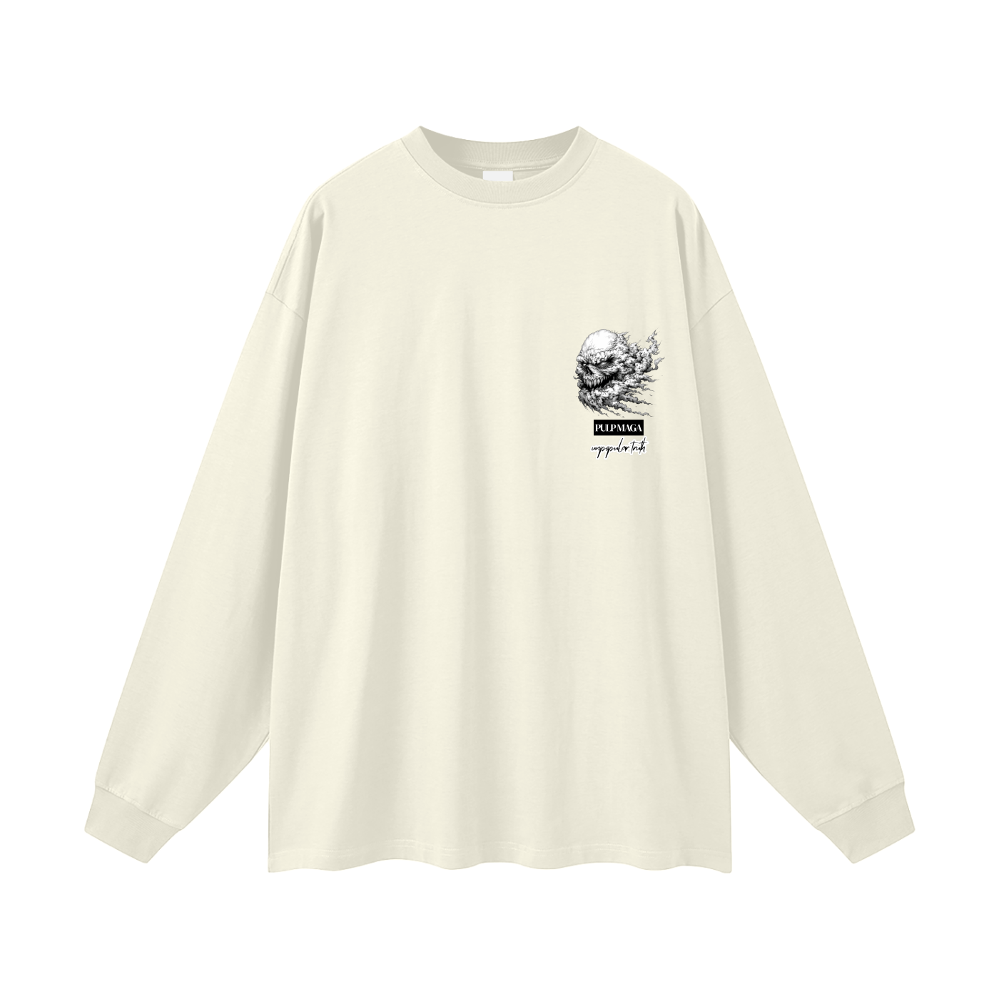1984 WASN'T A MANUAL - Oversized Streetwear Long Sleeve Tee