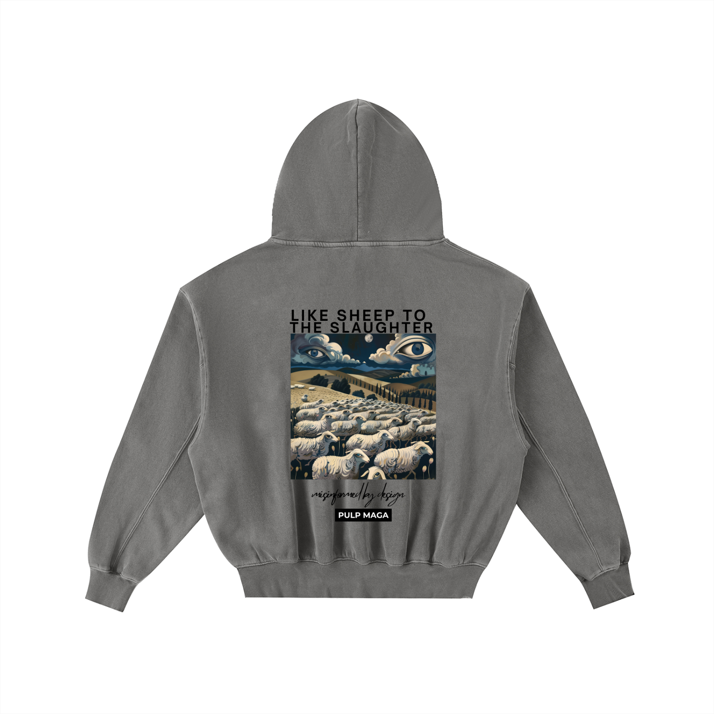 COLLECTIVE VISION - Unisex Enzyme Oversized Hoodie