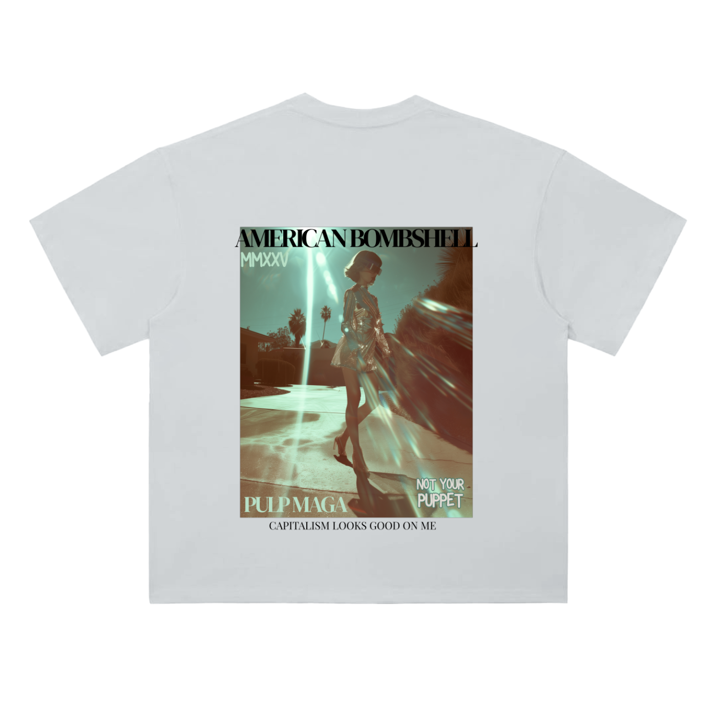 AMERICAN BOMBSHELL - Heavyweight T-Shirt