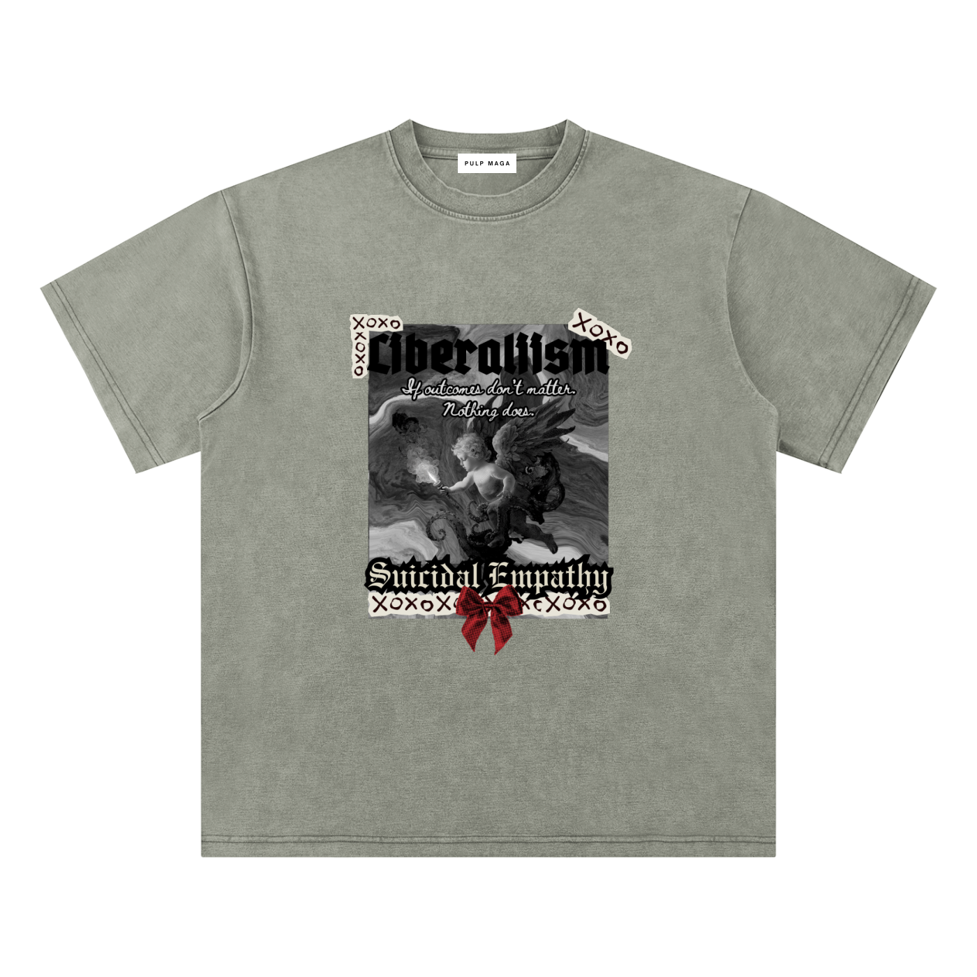 SUICIDAL EMPATHY - Bamboo Snow Washed T-Shirt