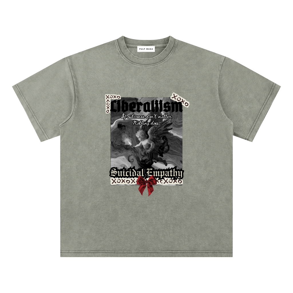 SUICIDAL EMPATHY - Bamboo Snow Washed T-Shirt