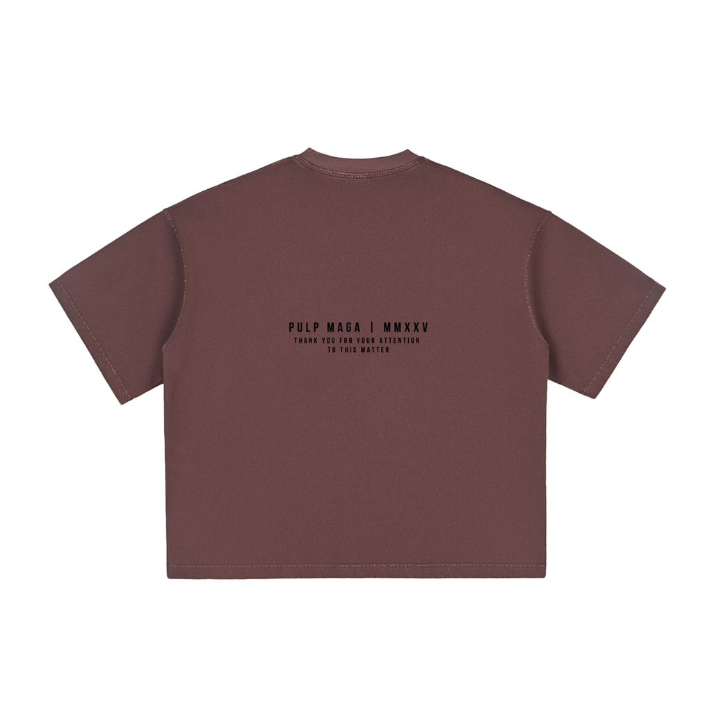 PARASITE | SOROS. KLAUS. BIDEN. OBAMA. - Vintage Washed Boxy T-Shirt
