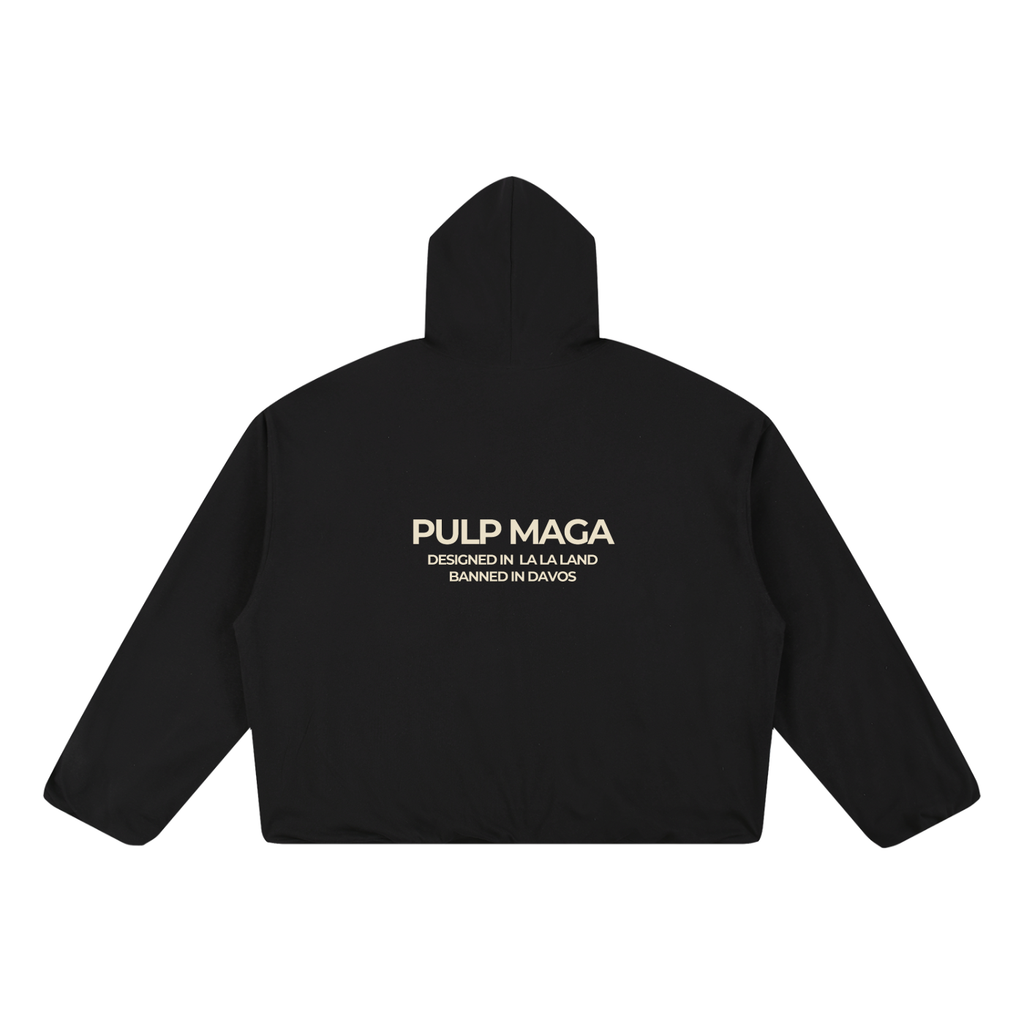 RED PILL - Unisex Boxy Gather-Hem Hoodie