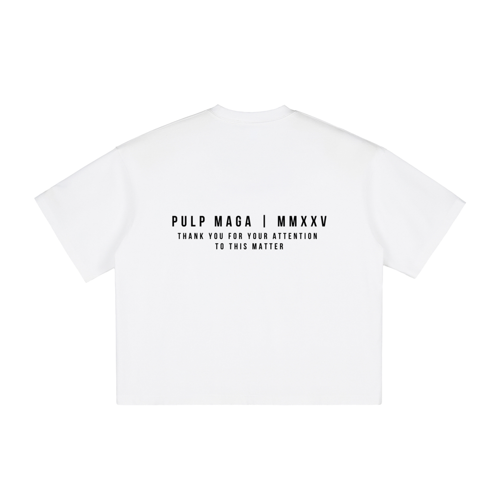 DRAIN THE SWAMP - Vintage Washed Boxy T-Shirt