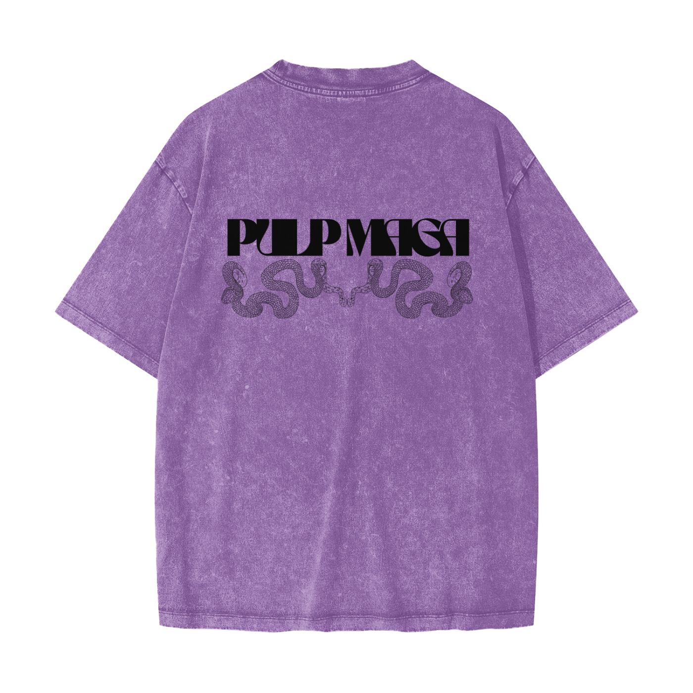 GEMINI SERPENT - Heavyweight Snow Washed T-Shirt