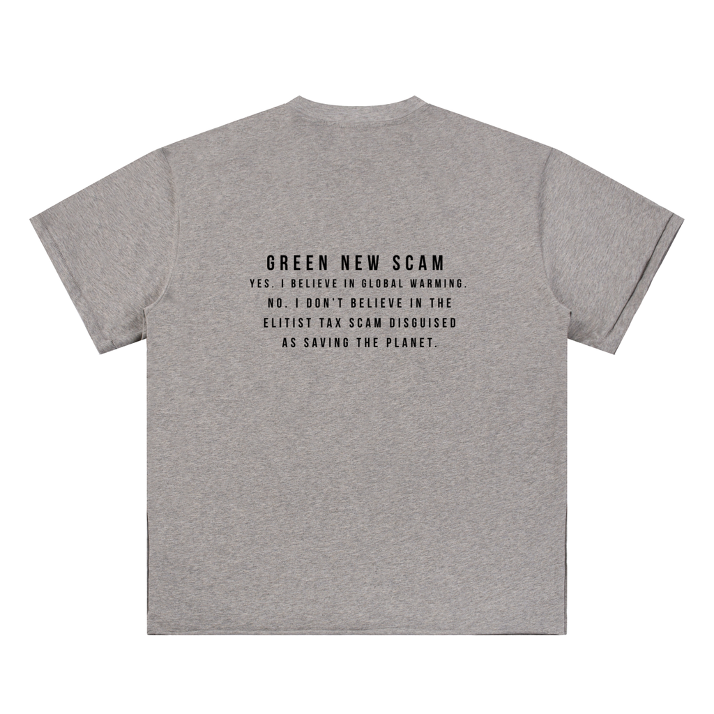 GREEEN NEW SCAM - Essential Cotton T-Shirt