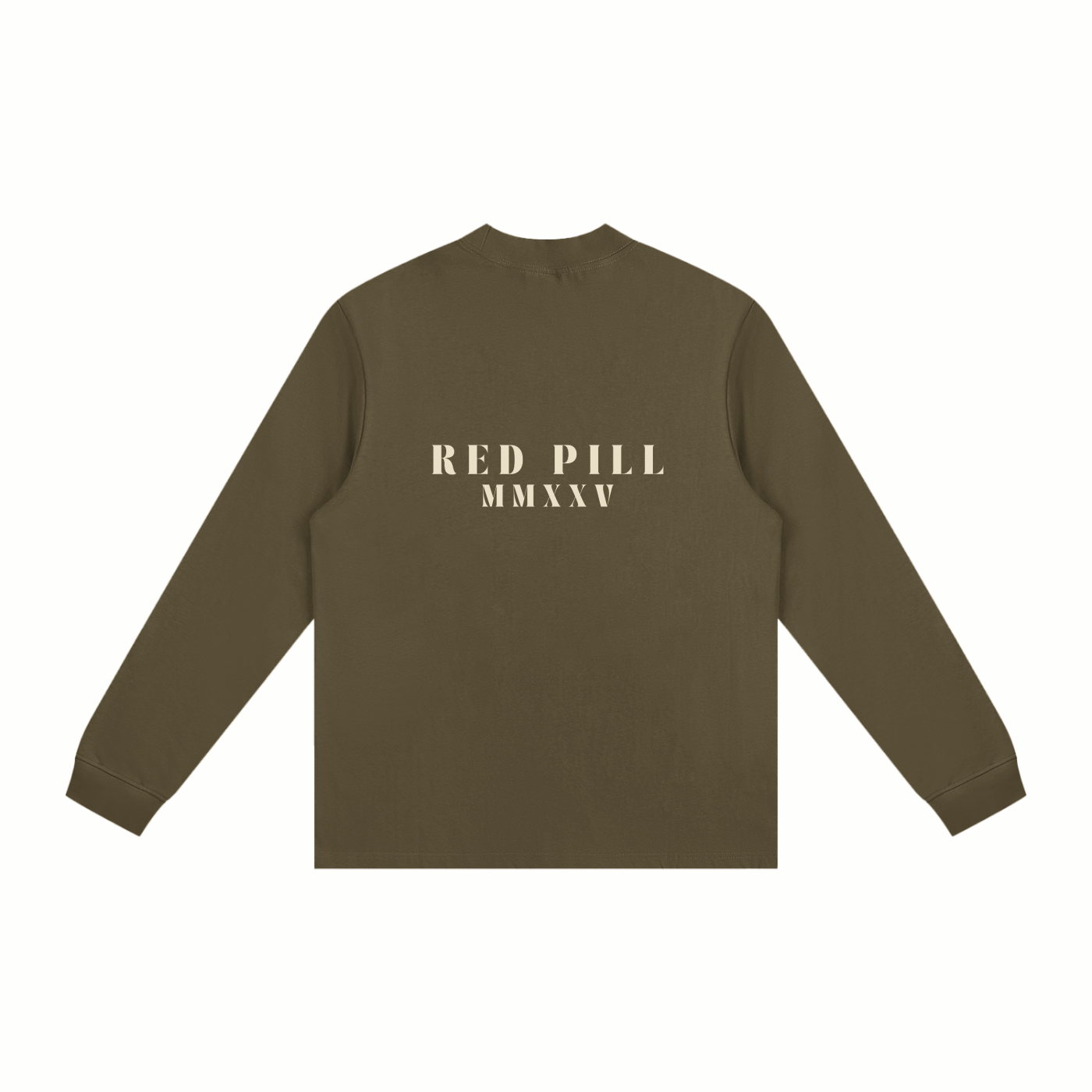 RED PILL - Non-Shrink Mock Neck Long Sleeve