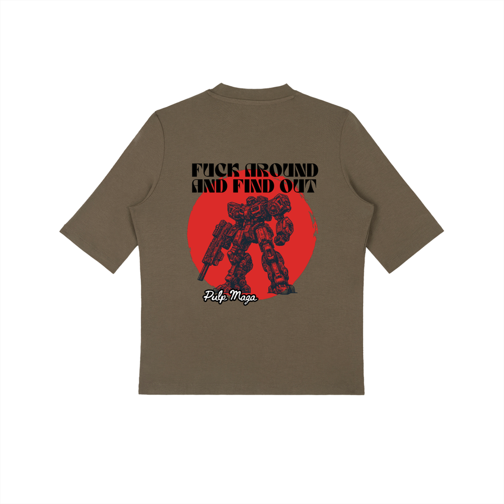 FAFO TRANSFORMER - Essential Mock Neck Tee
