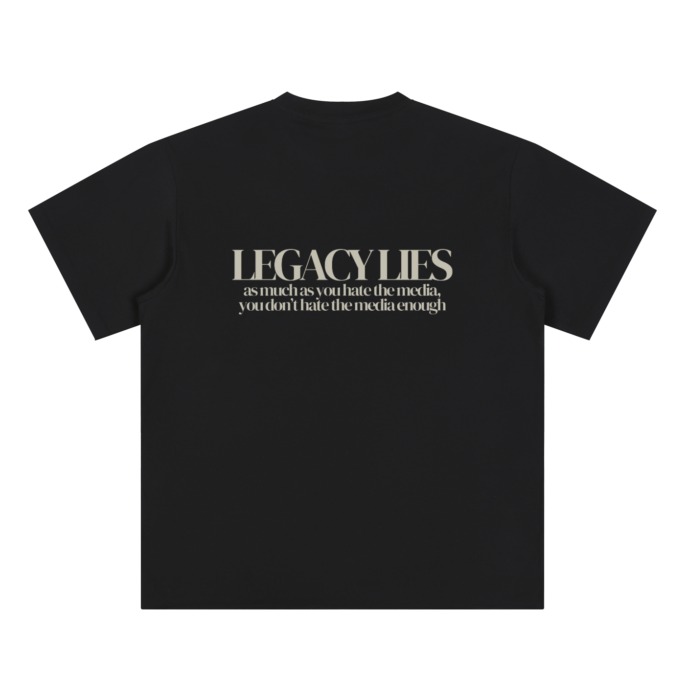 YOU DON'T HATE THE MEDIA ENOUGH - Essential Cotton T-Shirt