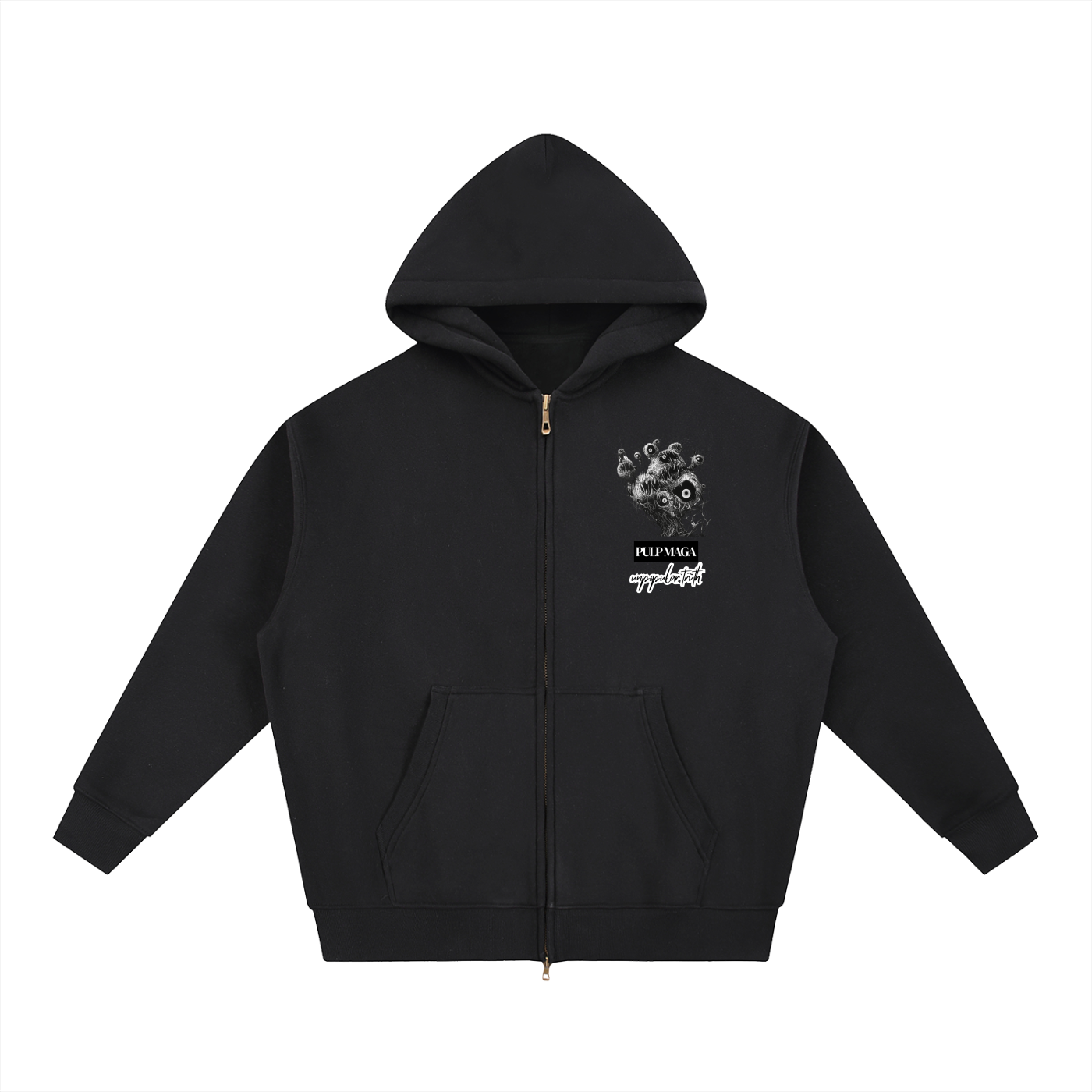 ESG - UNISEX BOXY ZIP-UP OVERSIZED HOODIE