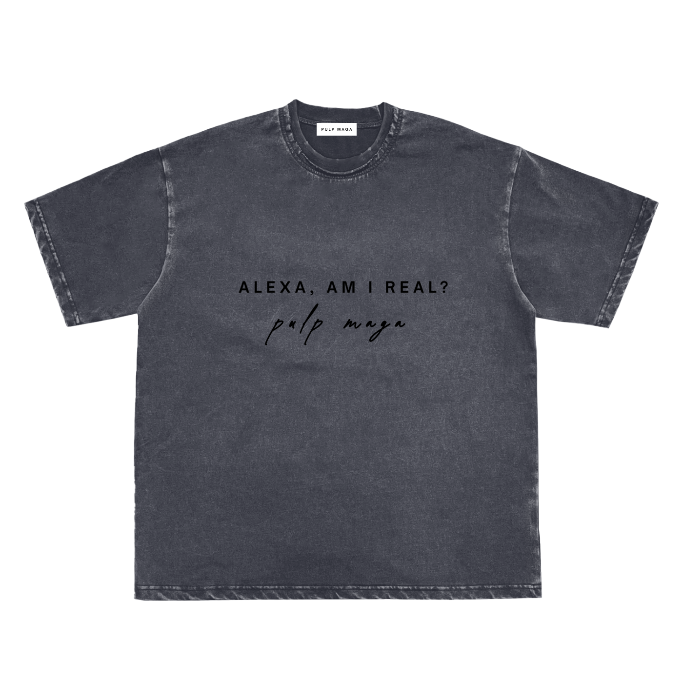 ALEXA, AM I REAL? - Snow Washed T-Shirt