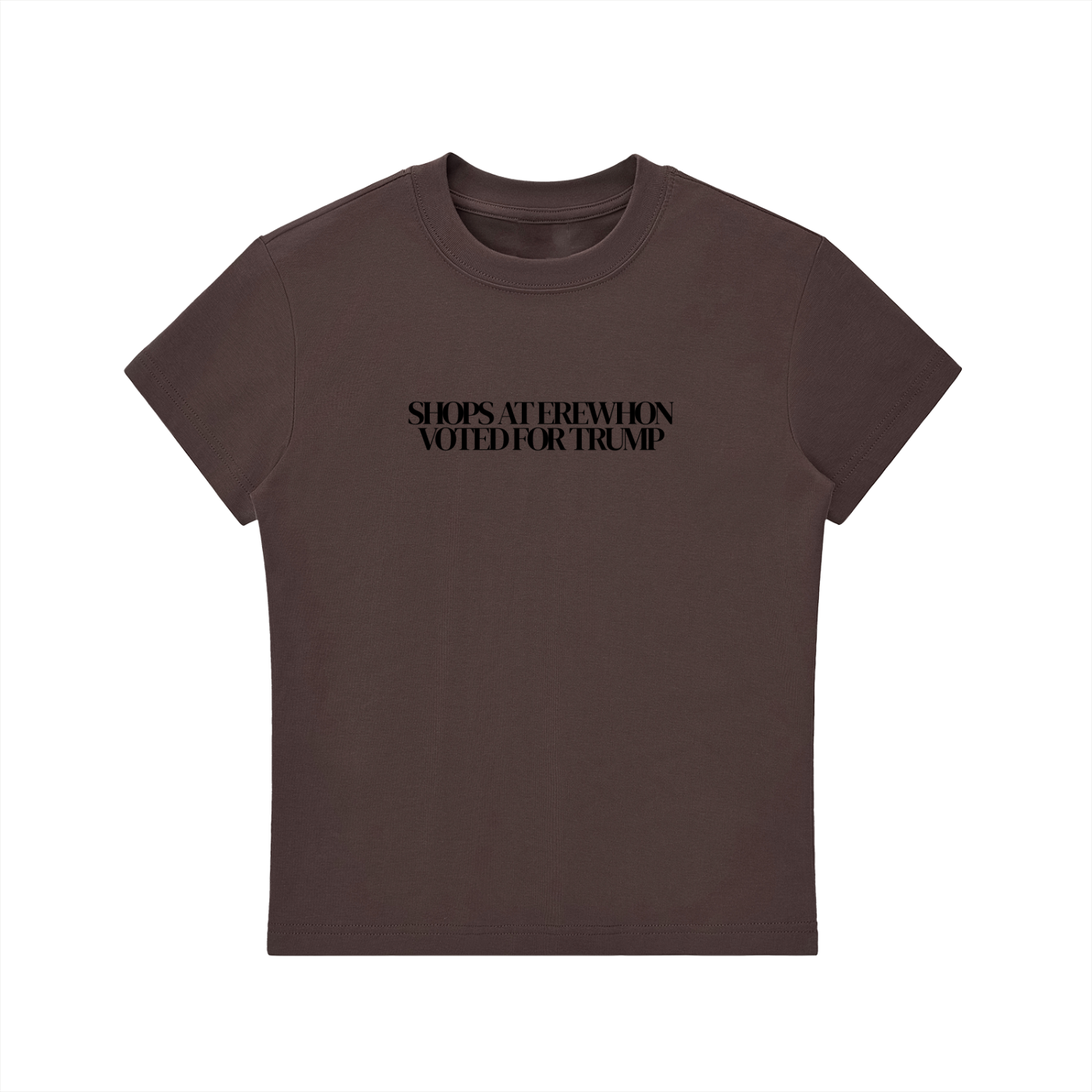 SHOPS AT EREHWHON, VOTED FOR TRUMP - Bodycon Baby Tee