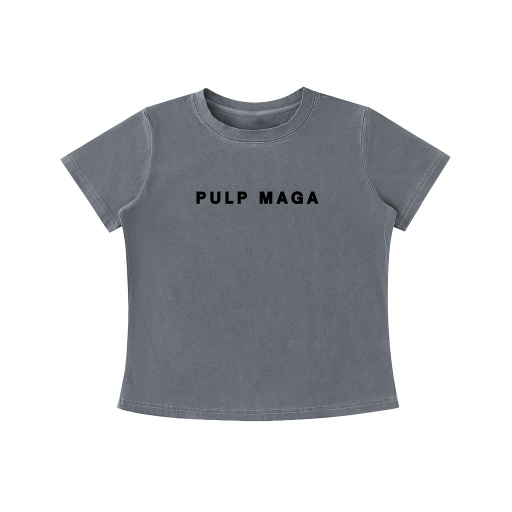THE TELEVISED LIE - Vintage Wash Slim Baby Tee