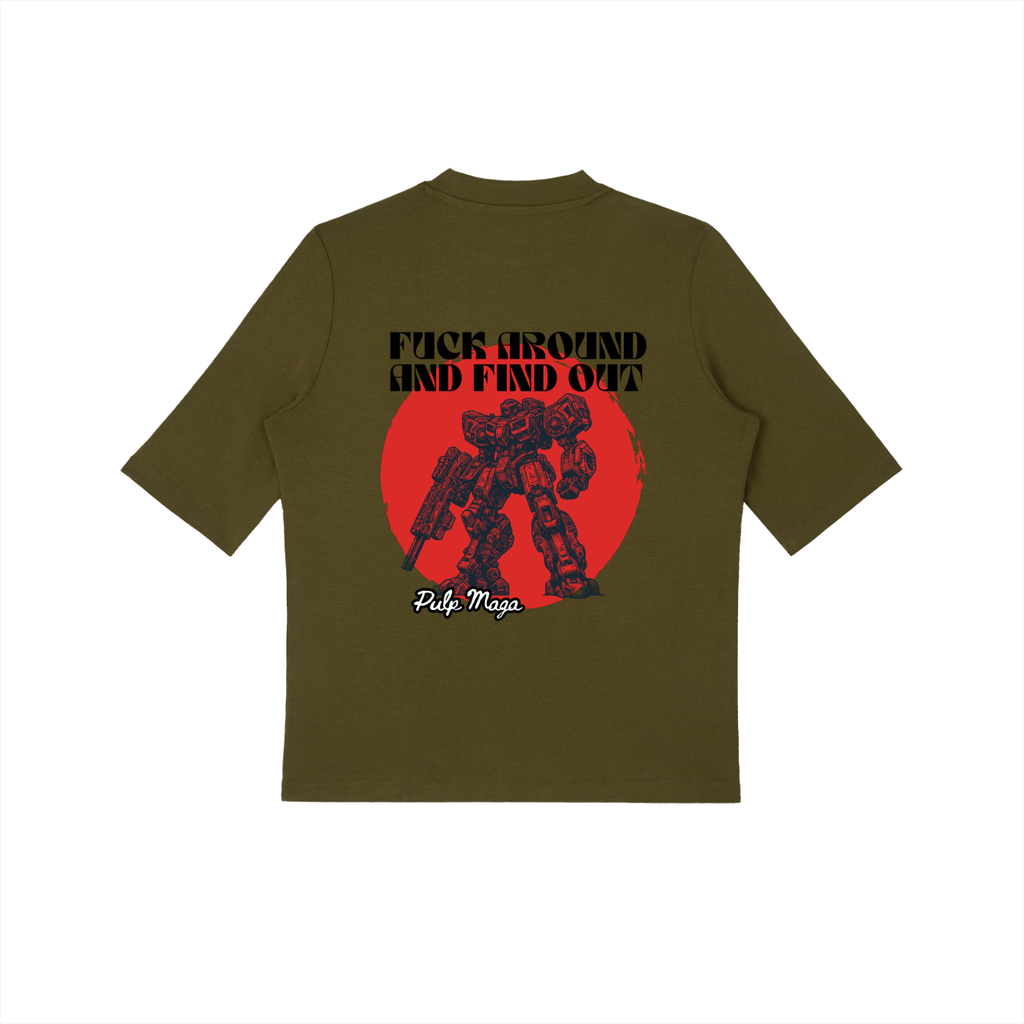 FAFO TRANSFORMER - Essential Mock Neck Tee