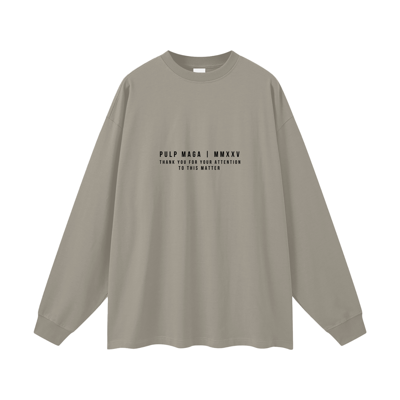 GREEN NEW SCAM - Oversized Streetwear Long Sleeve Tee