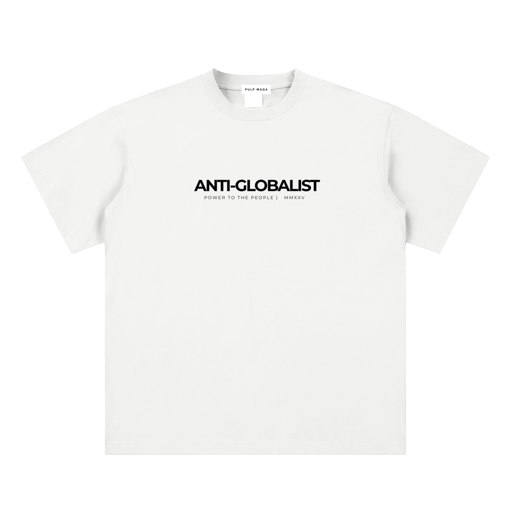 ANTI-GLOBALIST - Unisex Sueded Cotton T-Shirt