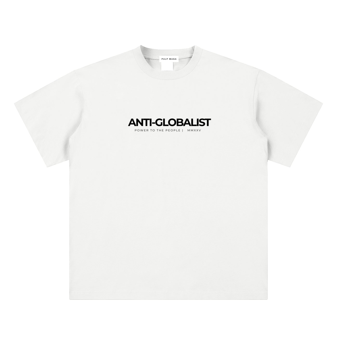 ANTI-GLOBALIST - Unisex Sueded Cotton T-Shirt