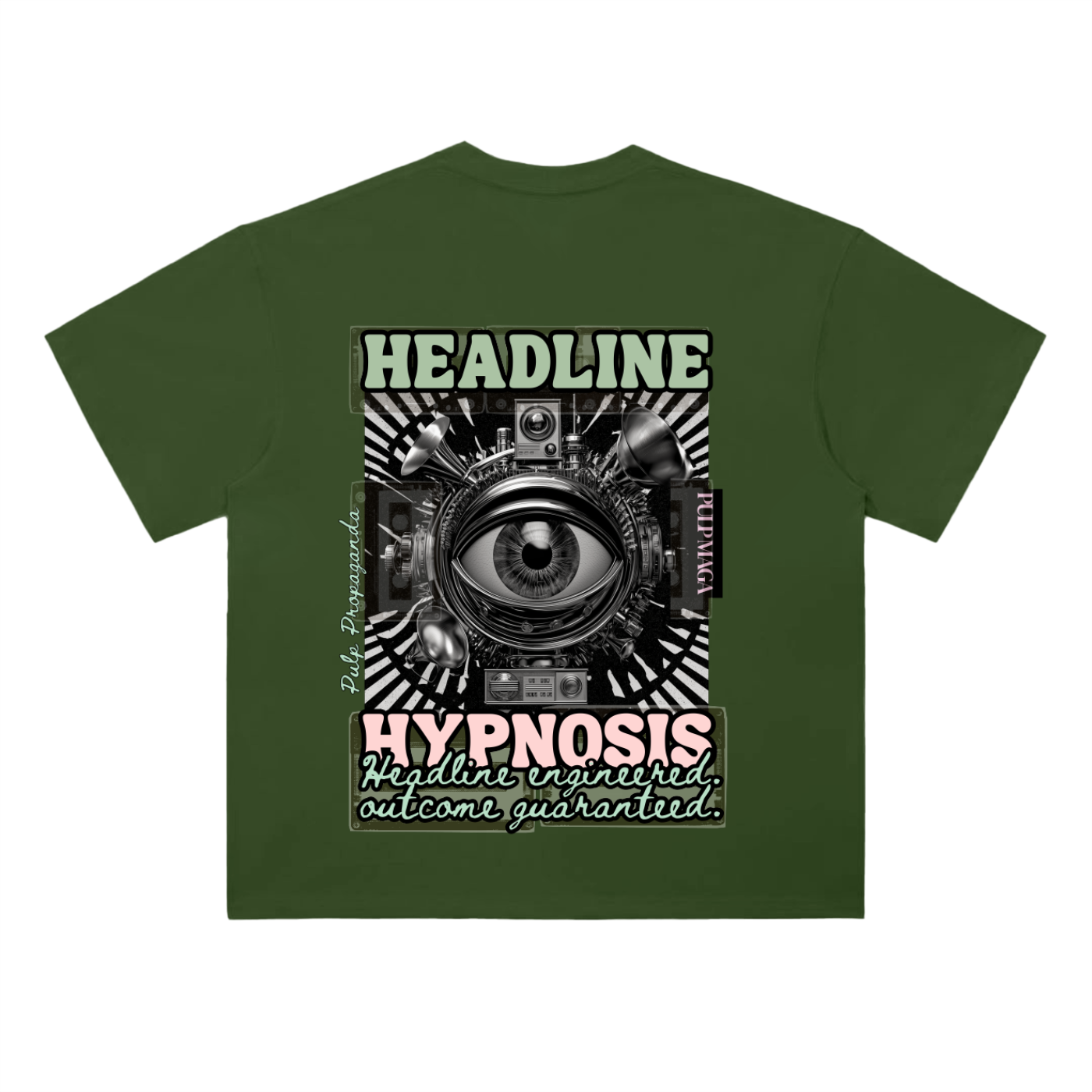 HEADLINE HYPNOSIS – Heavyweight T-Shirt