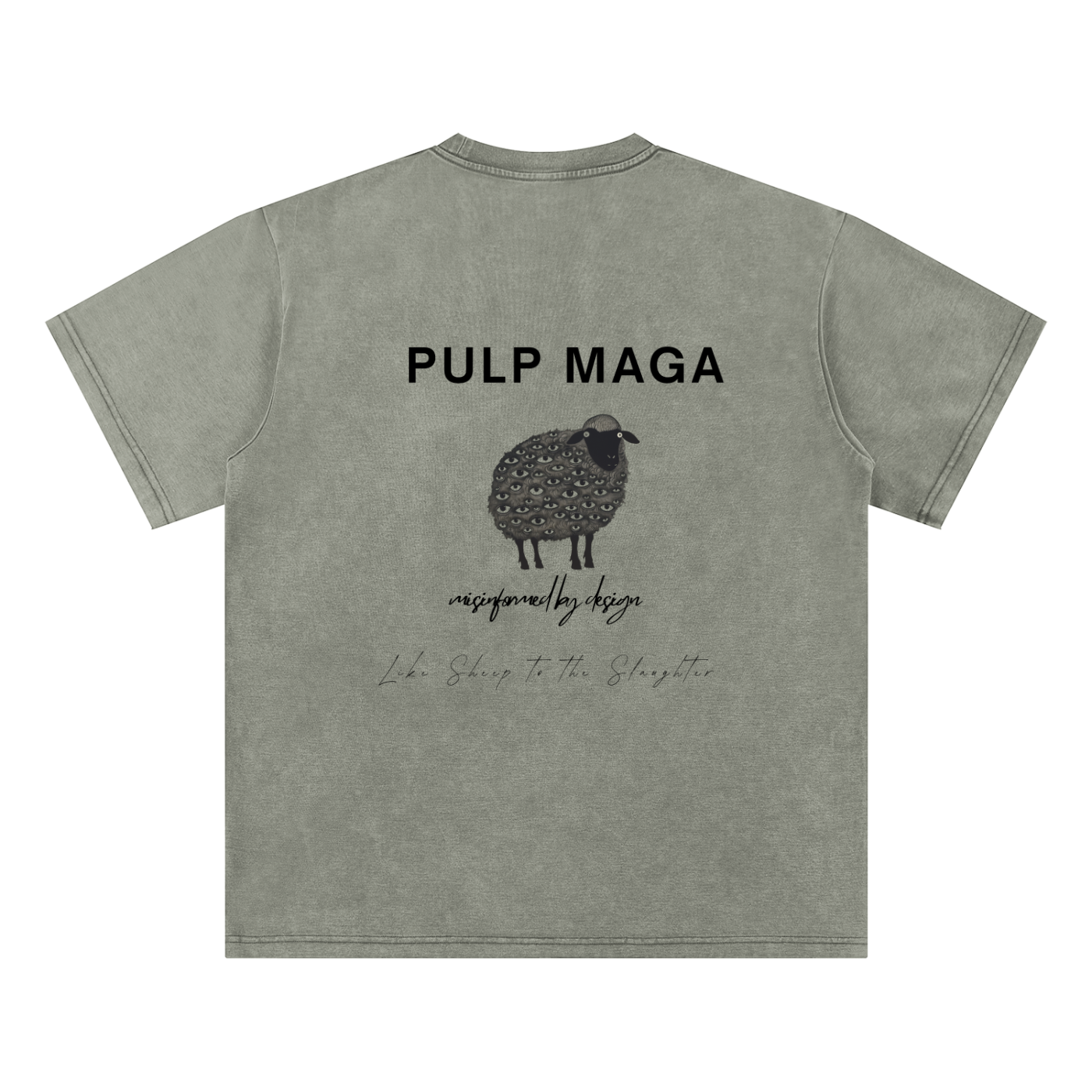 THE SHEEP AND THE SEER - Bamboo Snow Washed T-Shirt