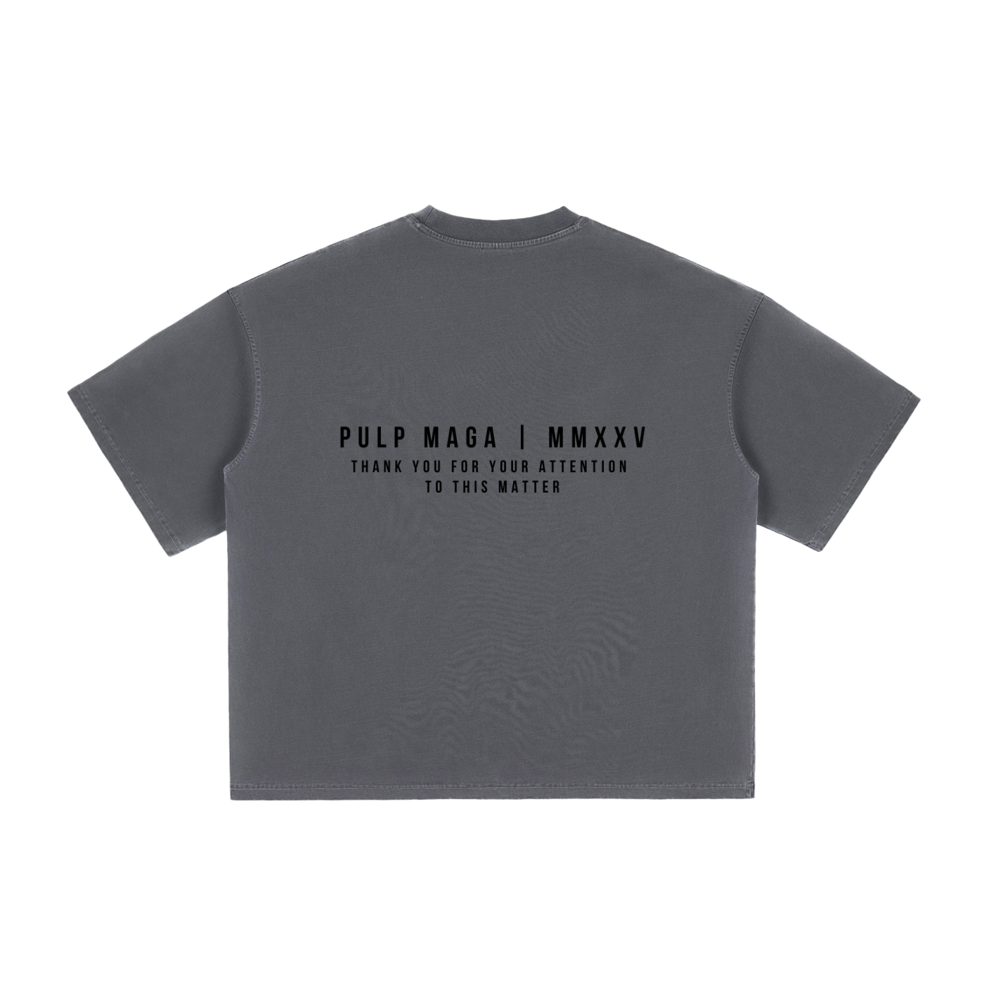 DRAIN THE SWAMP - Vintage Washed Boxy T-Shirt