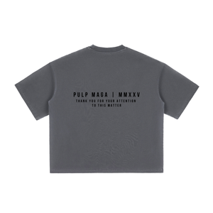 DRAIN THE SWAMP - Vintage Washed Boxy T-Shirt