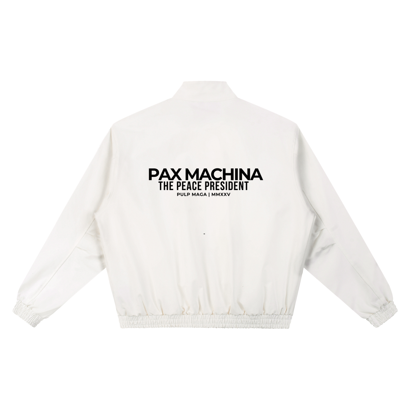 PAX MACHINA | THE PEACE PRESIDENT - Stand Collar Bomber Jacket