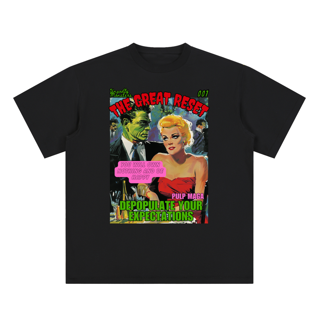 THE GREAT RESET - Essential Cotton T-Shirt