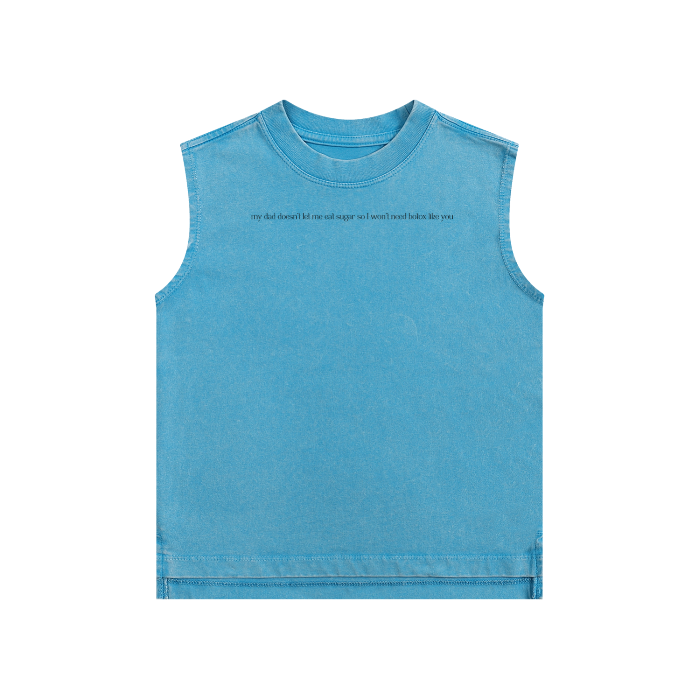 blue my mom gets botox kids funny political shirt 