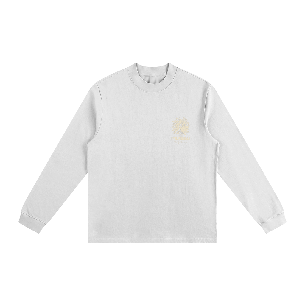 RED PILL - Non-Shrink Mock Neck Long Sleeve