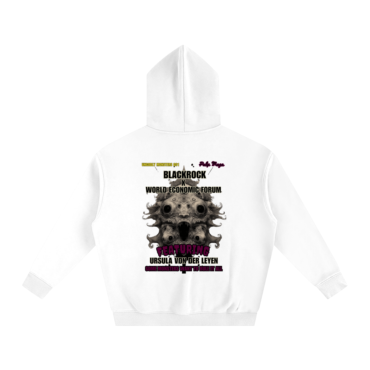 BLACKROCK - Unisex Fleeced Oversized Hoodie