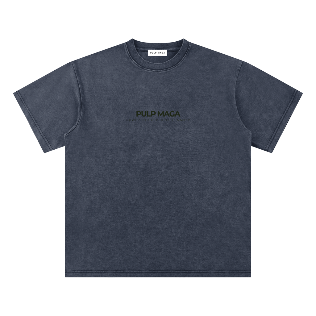 RED PILL MINERAL INK - Bamboo Snow Washed T-Shirt
