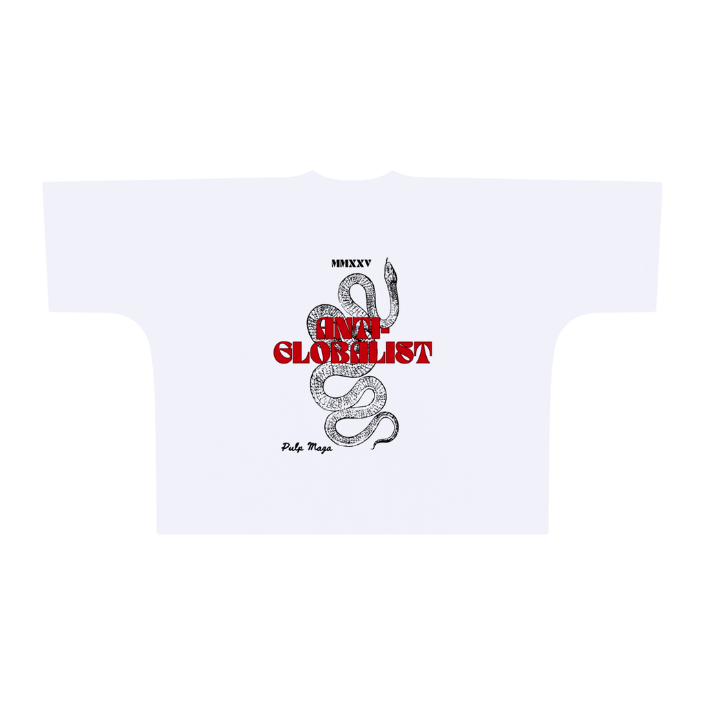 ANTI-GLOBALIST NEMESIS - Oversized One-Piece Boxy T-Shirt