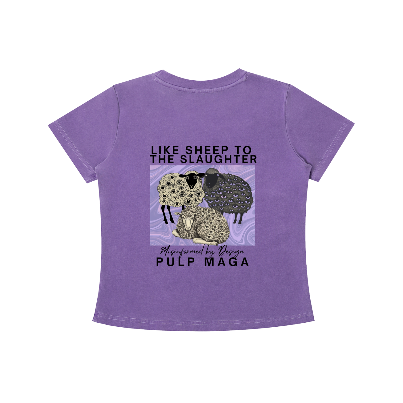 COLLECTIVE VISION - Vintage Wash Slim Baby Tee