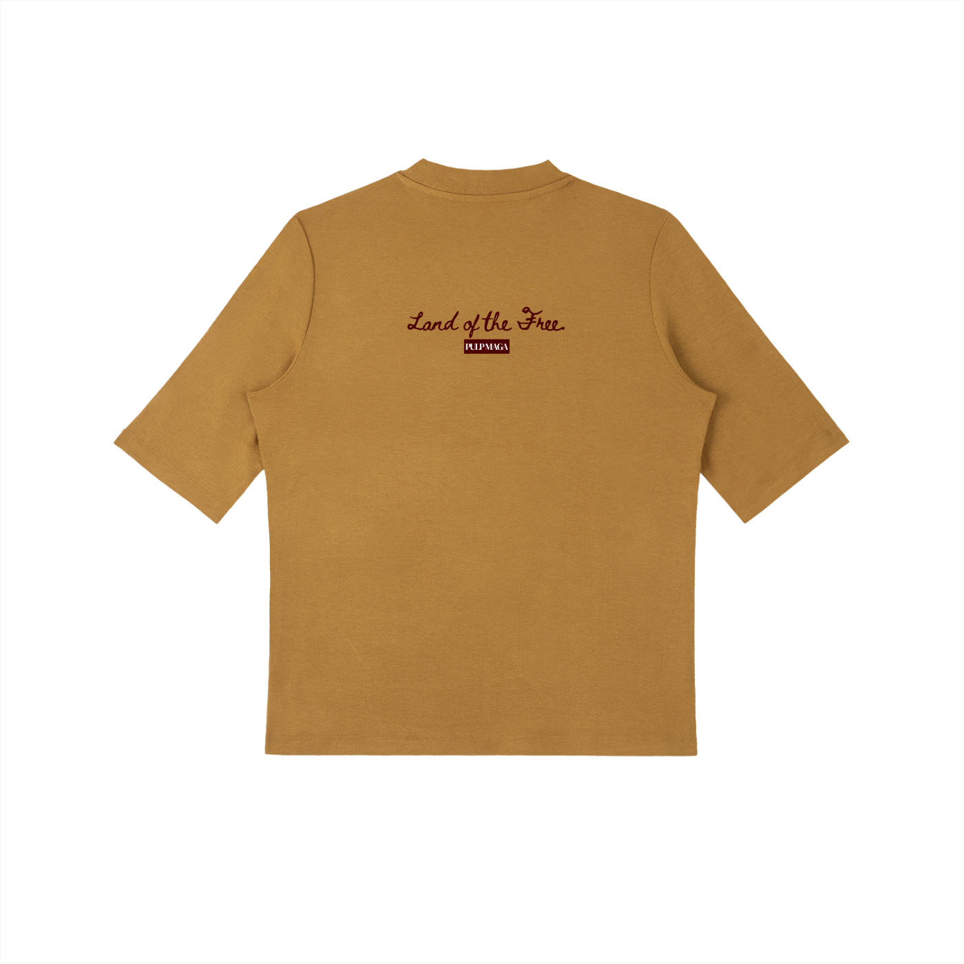 GOD BLESS AMERICA - Essential Mock Neck Tee