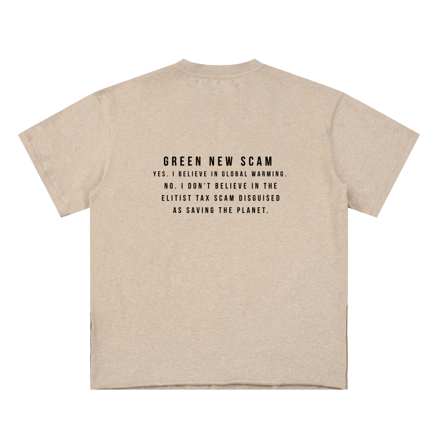 GREEEN NEW SCAM - Essential Cotton T-Shirt