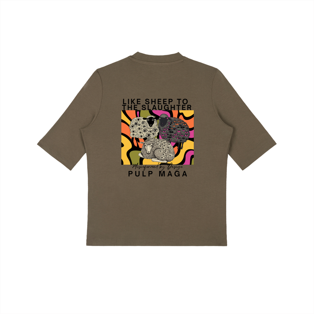 FOLLOWERS' PSYCHE - Essential Mock Neck Tee