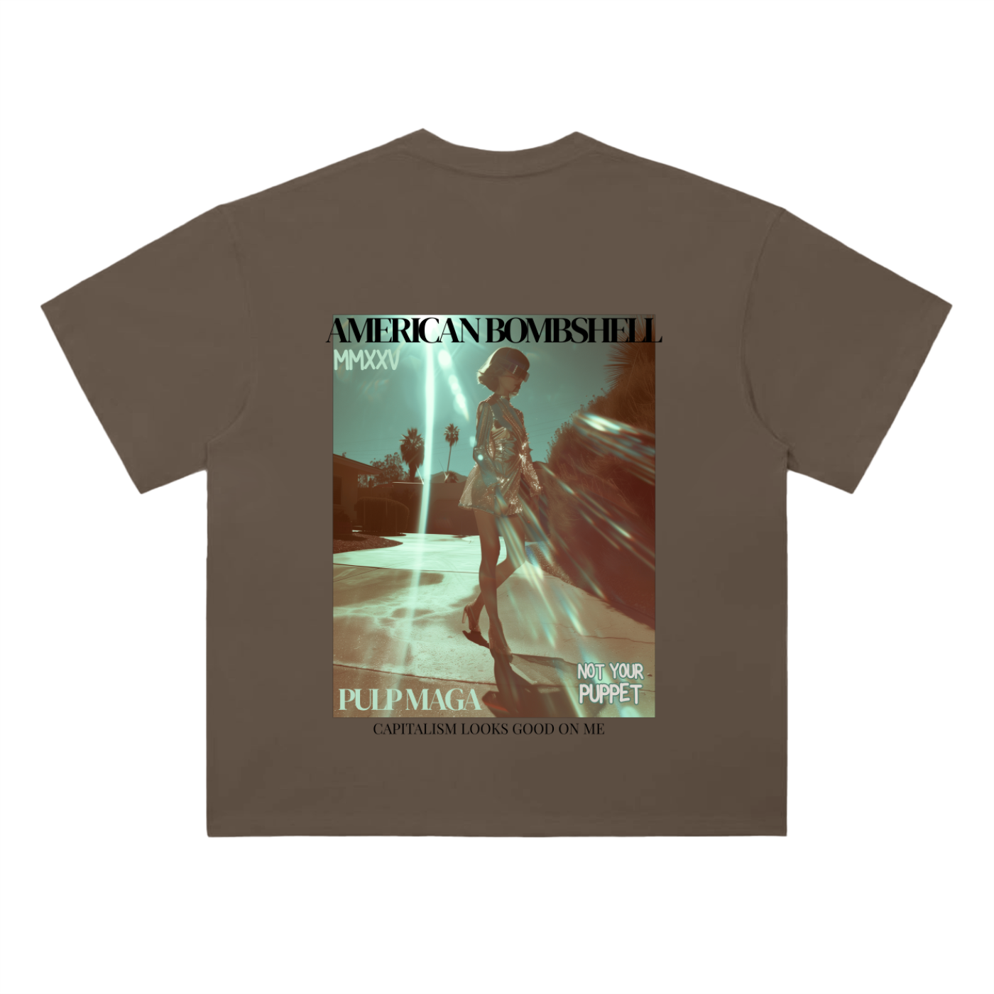 AMERICAN BOMBSHELL - Heavyweight T-Shirt