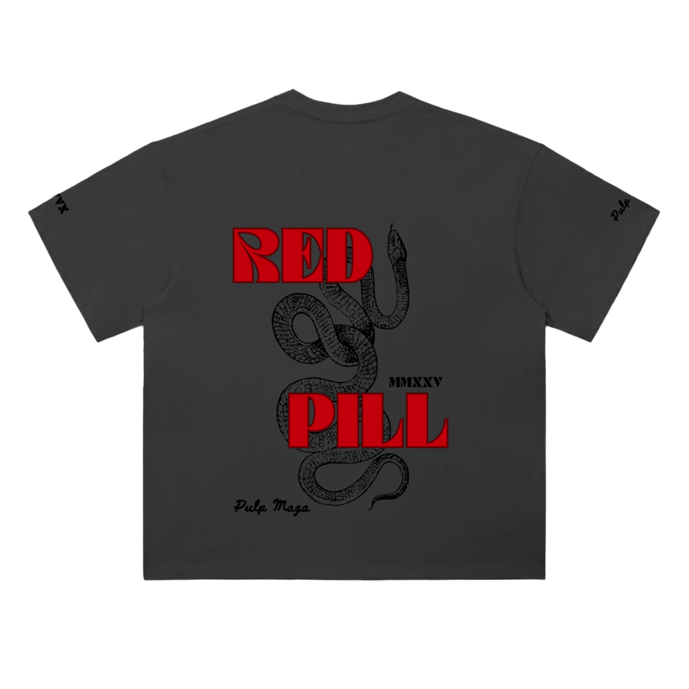 RED PILL - Heavyweight T-Shirt