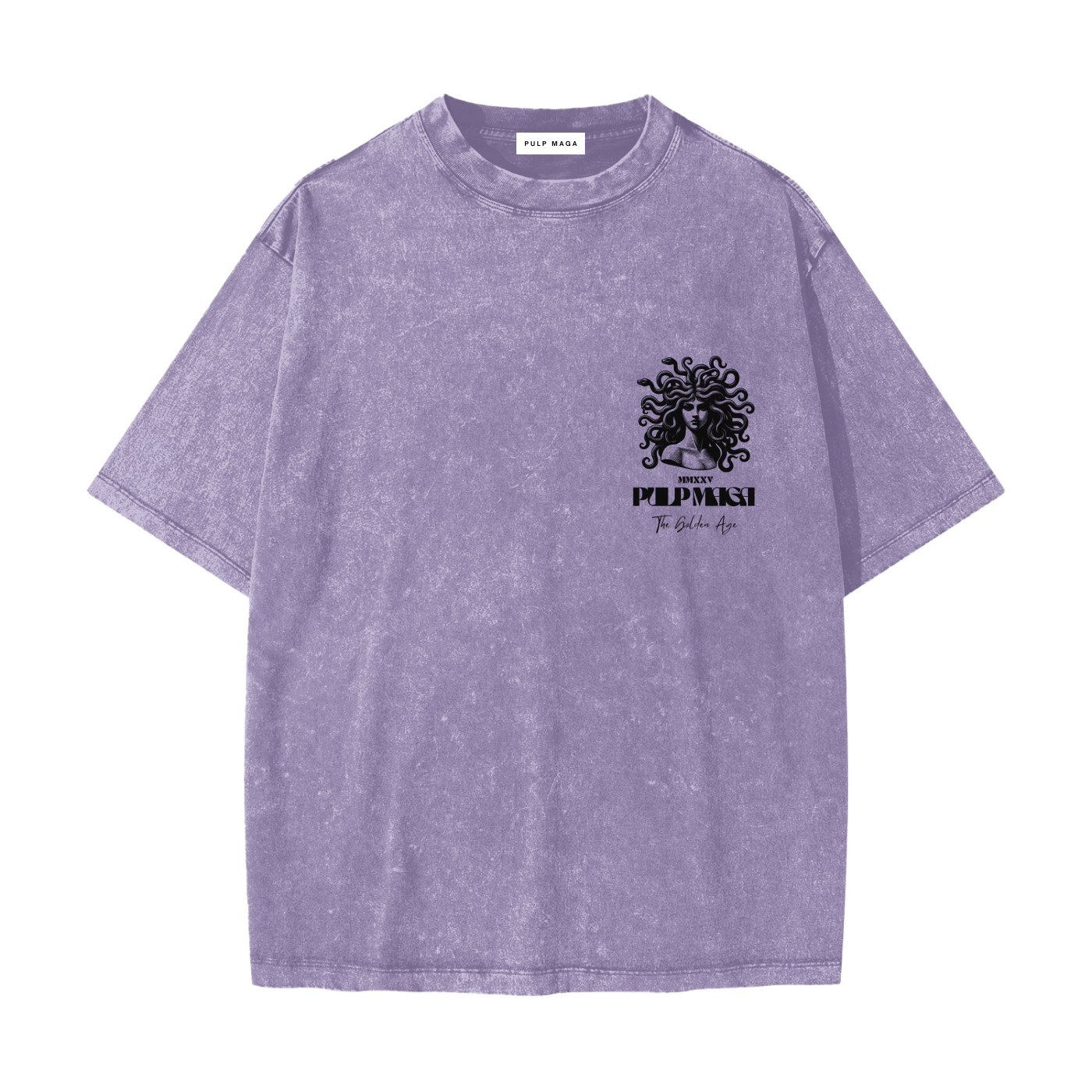 GEMINI SERPENT - Heavyweight Snow Washed T-Shirt