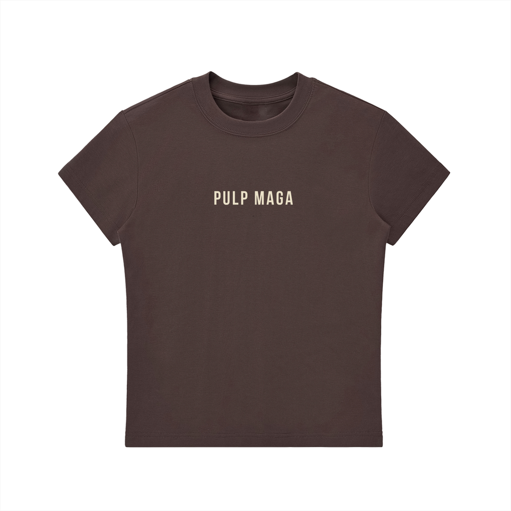 POWER TO THE PEOPLE - Bodycon Baby Tee